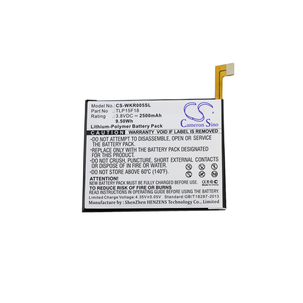 Batería del teléfono móvil Wiko CS-WKR005SL