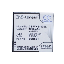 Reemplazo de batería compatible para BLU C535143120T,SUNSET