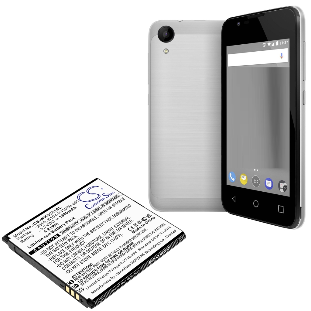 Batería del teléfono móvil Wiko CS-WKS251SL