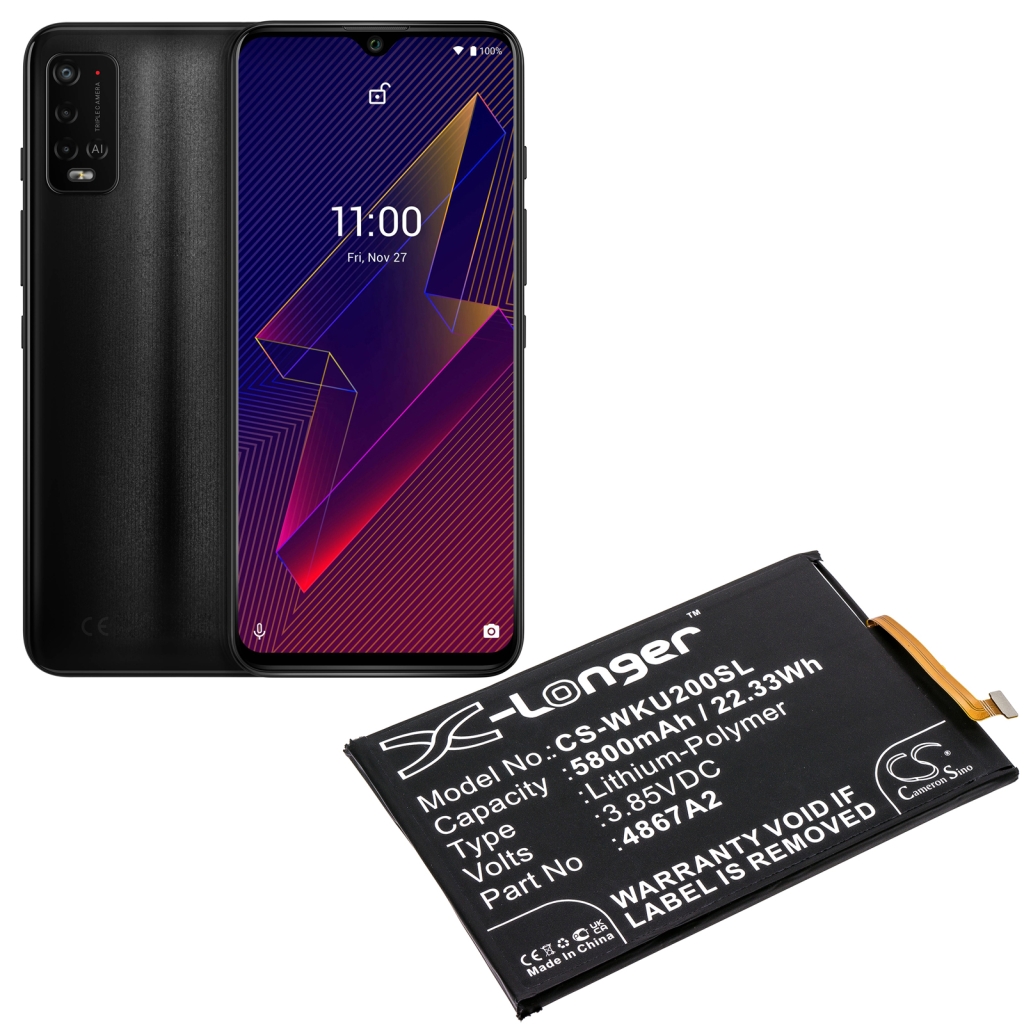 Batería del teléfono móvil Wiko CS-WKU200SL