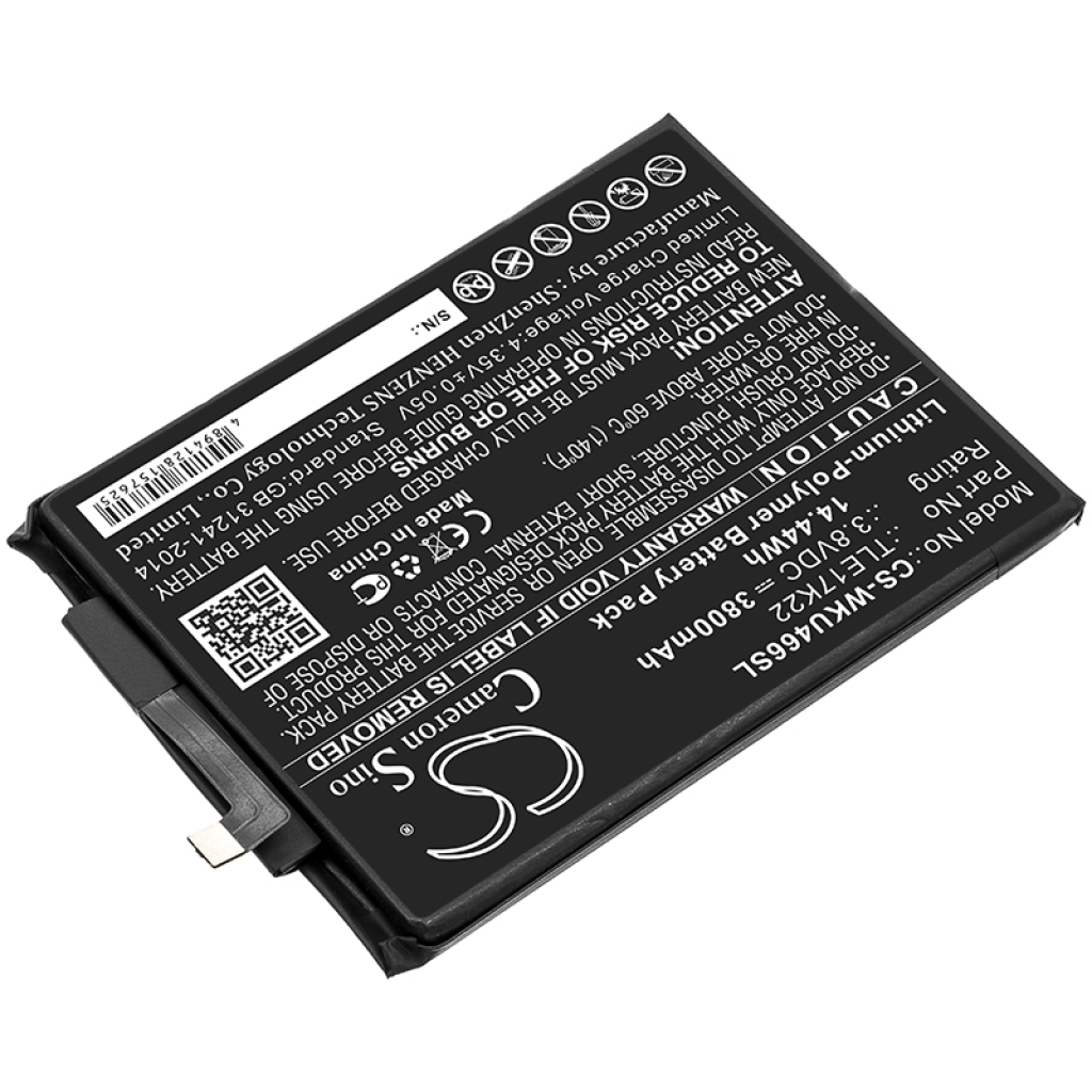 Batería del teléfono móvil Wiko CS-WKU466SL