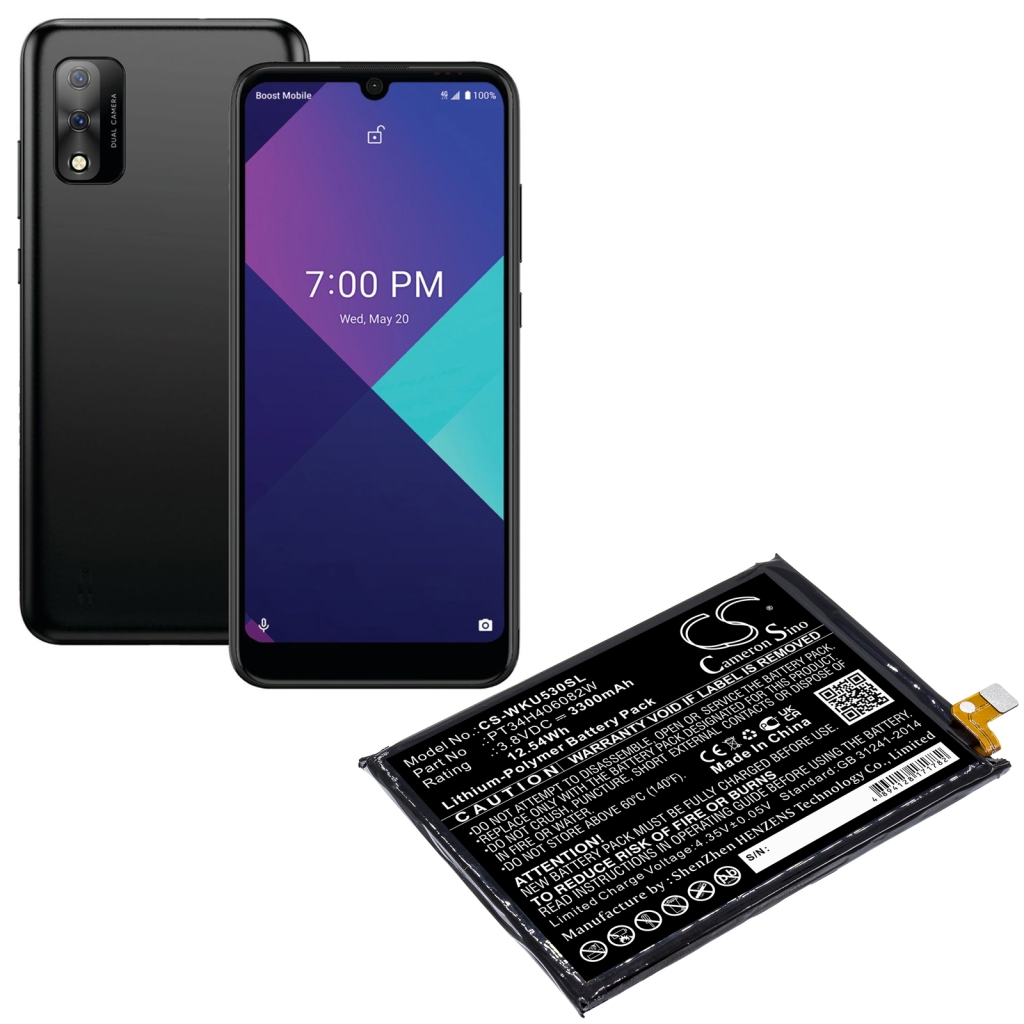 Batería del teléfono móvil Wiko CS-WKU530SL
