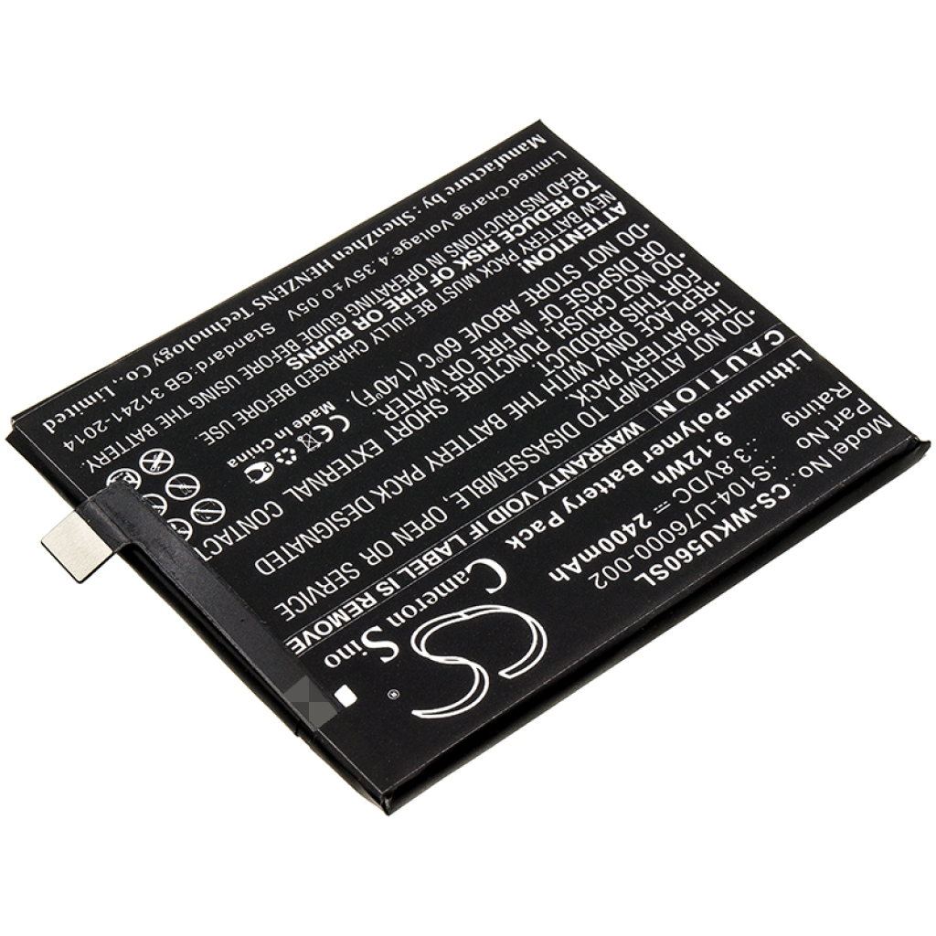 Batería del teléfono móvil Wiko CS-WKU560SL