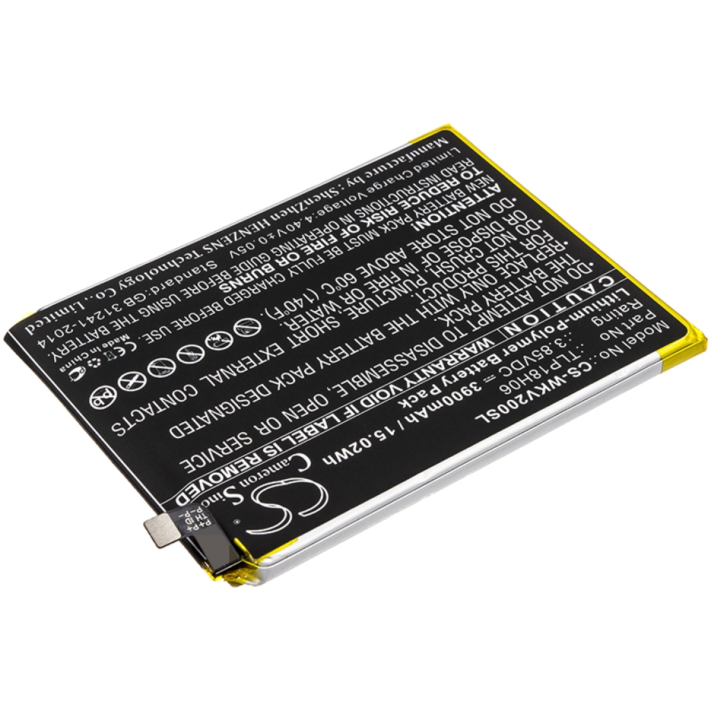 Batería del teléfono móvil Wiko CS-WKV200SL