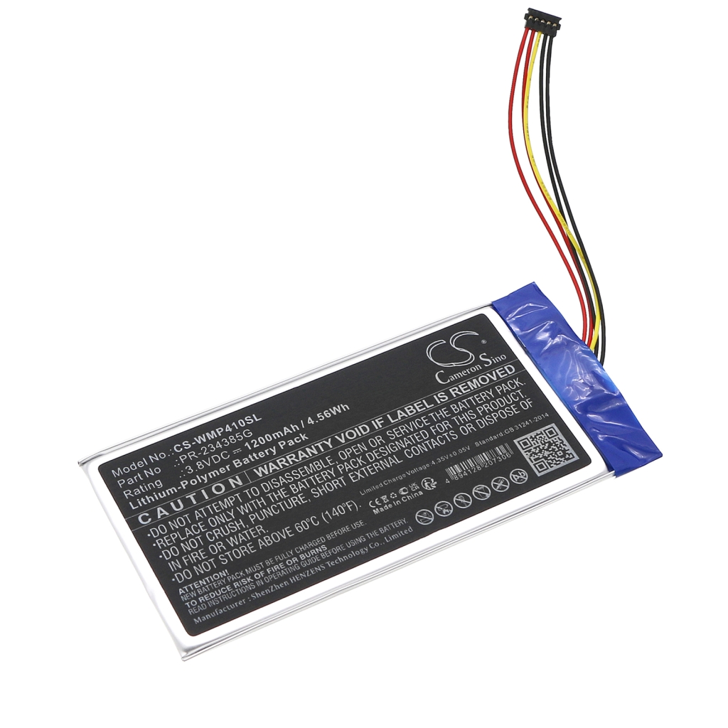 Batería de la tableta Wacom CS-WMP410SL
