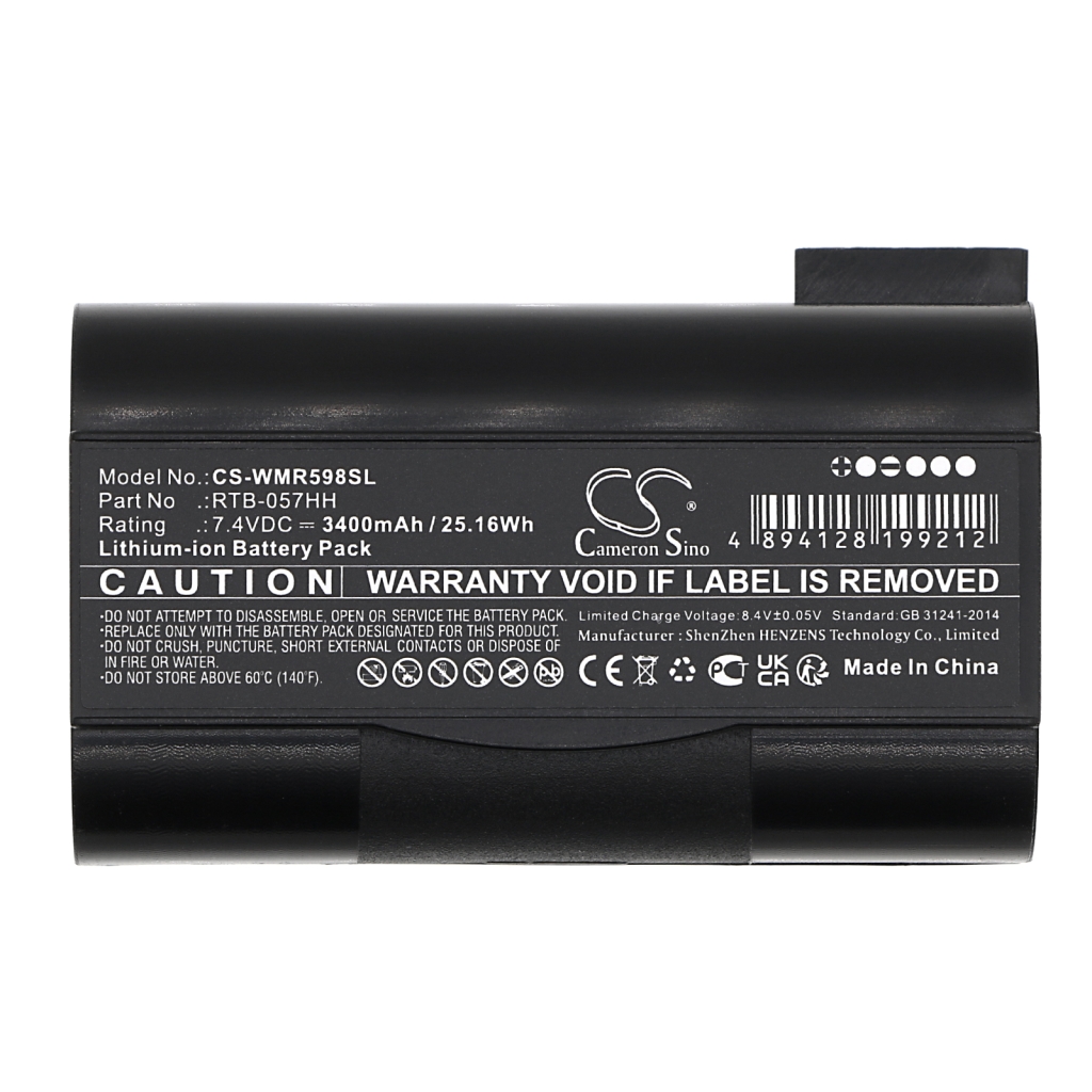Batería de la tableta Winmate CS-WMR598SL