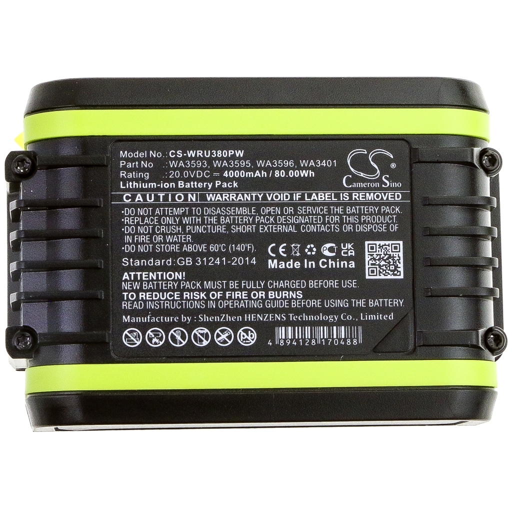 Batería industrial Worx CS-WRU380PW