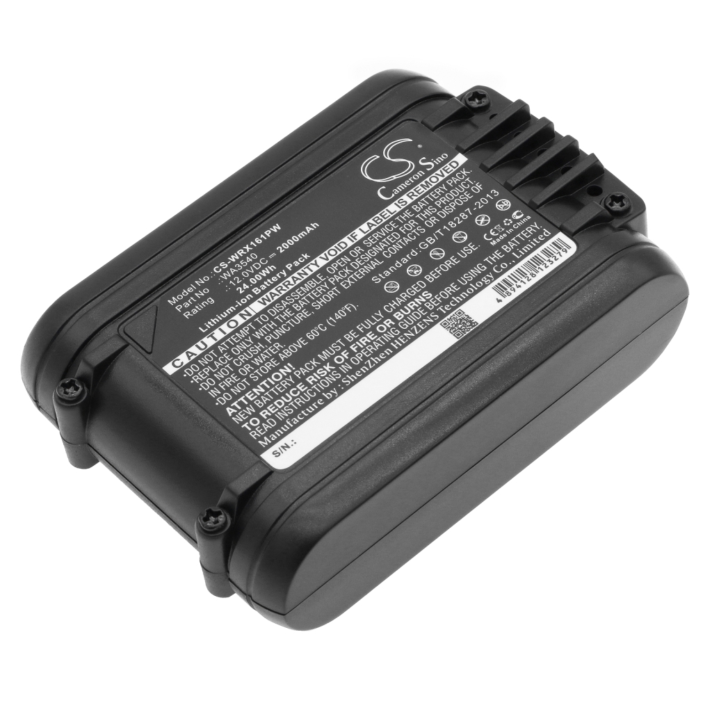 Batería industrial Worx WU137