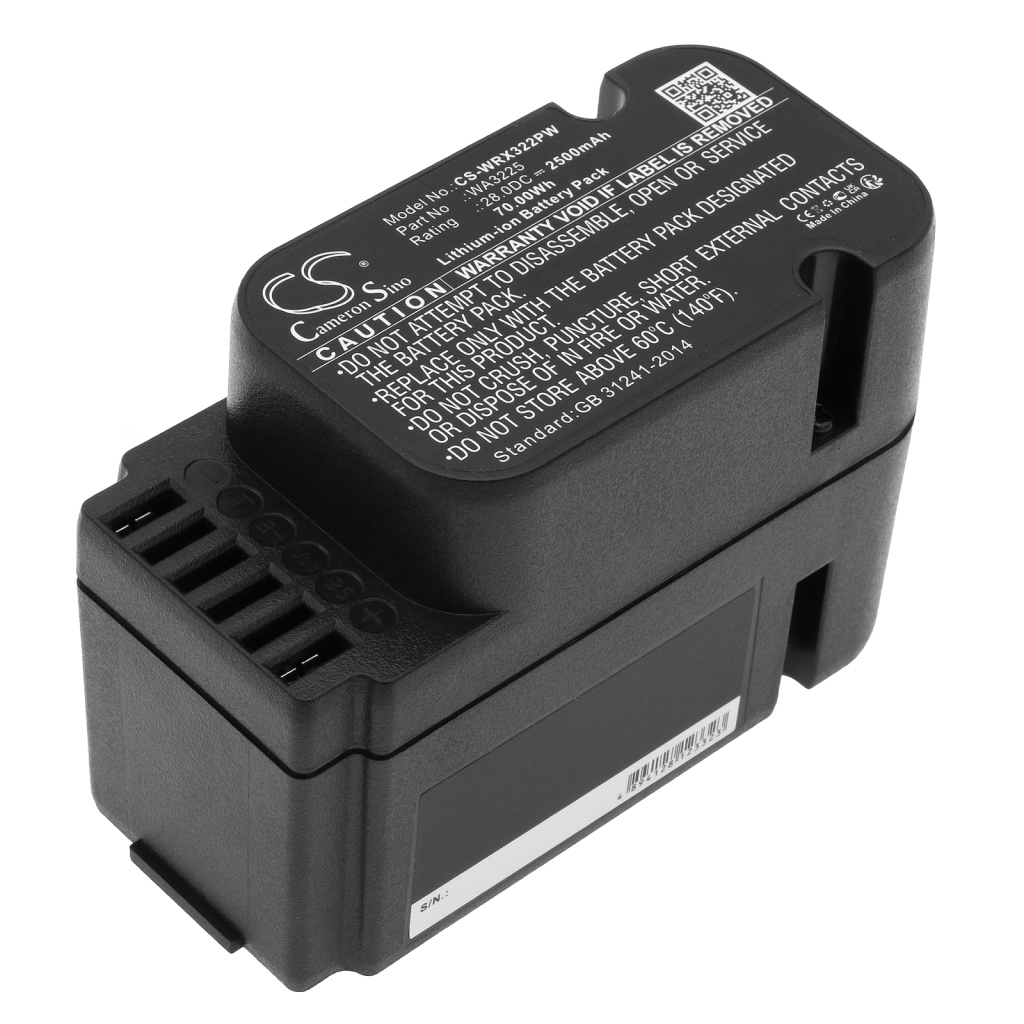 Batería para herramientas eléctricas Worx CS-WRX322PW