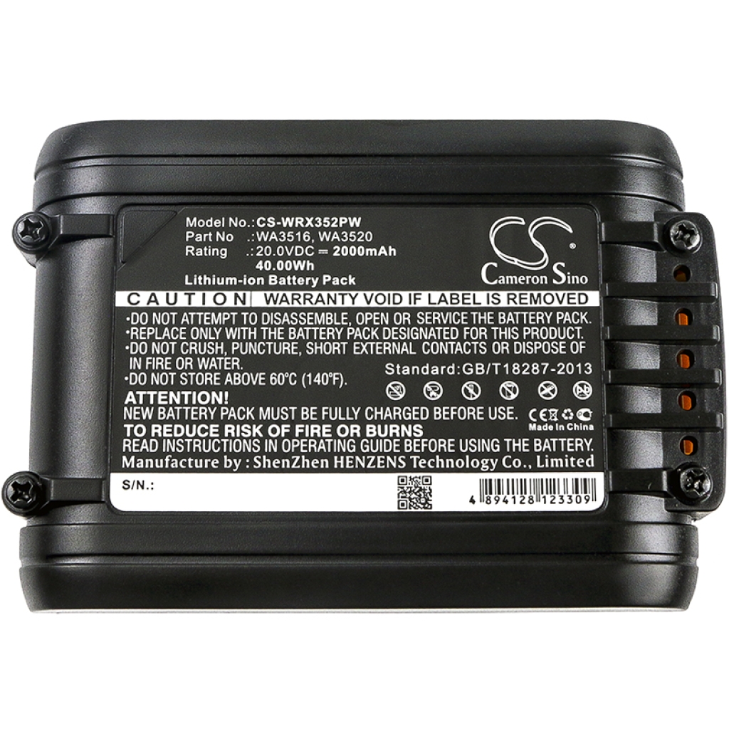 Batería industrial Worx Landroid Vision M600