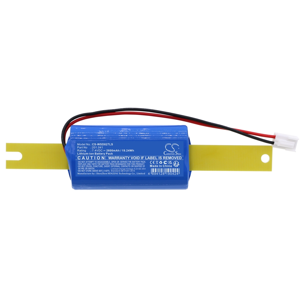 Batería de la cámara de seguridad del hogar Wsd CS-WSD827LS