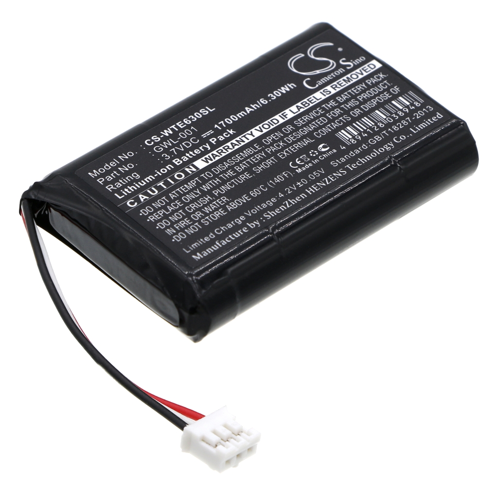 Batería de la tableta Wacom CS-WTE630SL