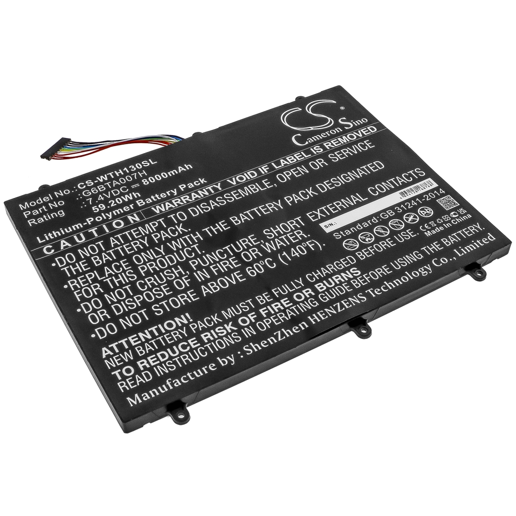 Batería de la tableta Wacom CS-WTH130SL