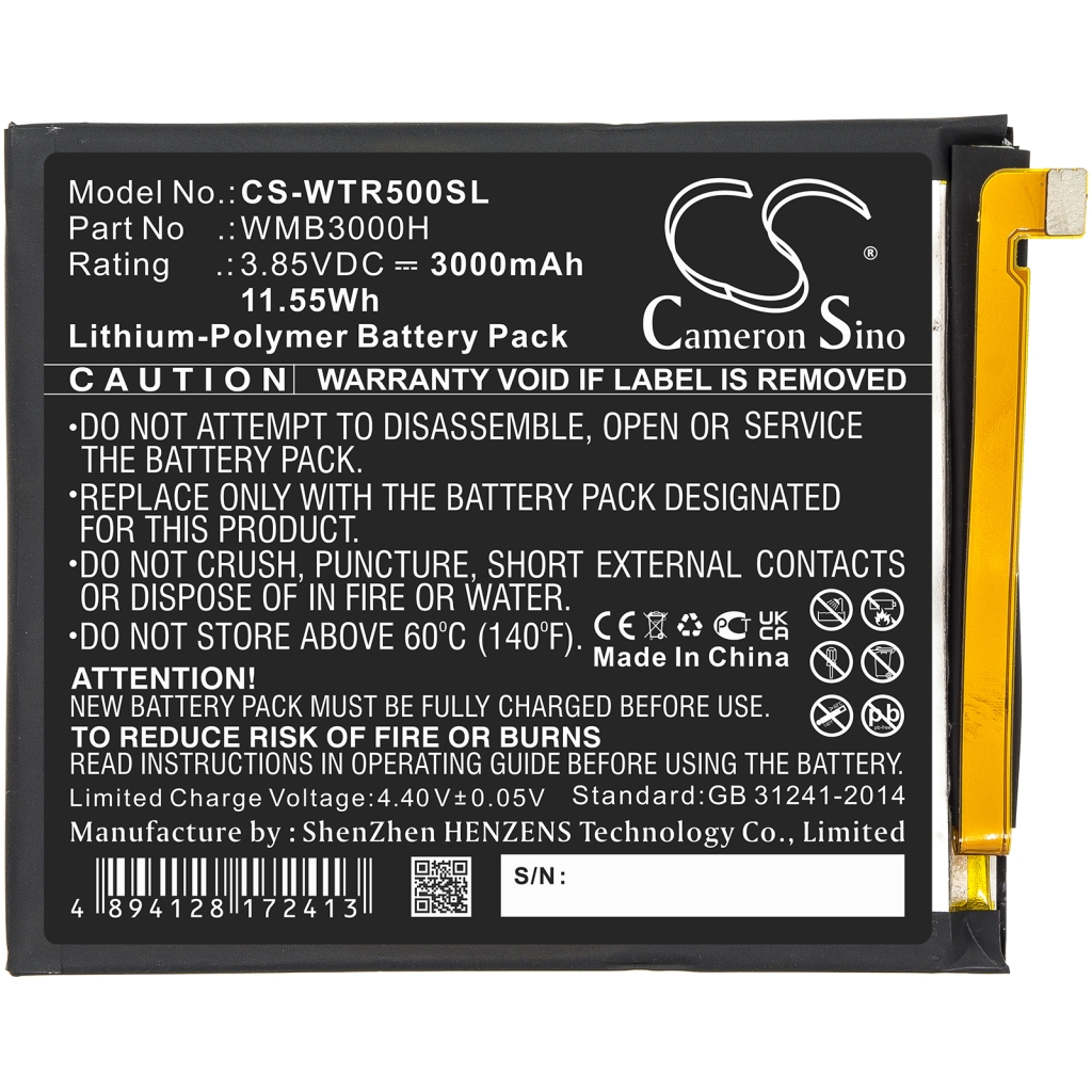Batería del teléfono móvil Walton CS-WTR500SL