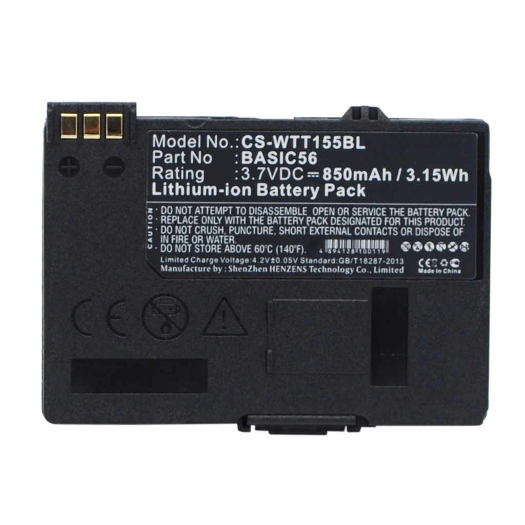 Terminal de pago Batería Way systems CS-WTT155BL