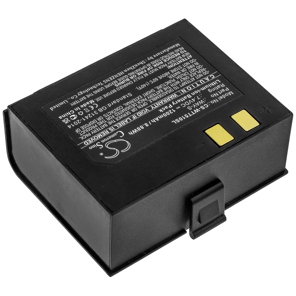 Batería de la impresora Way systems CS-WTT510SL