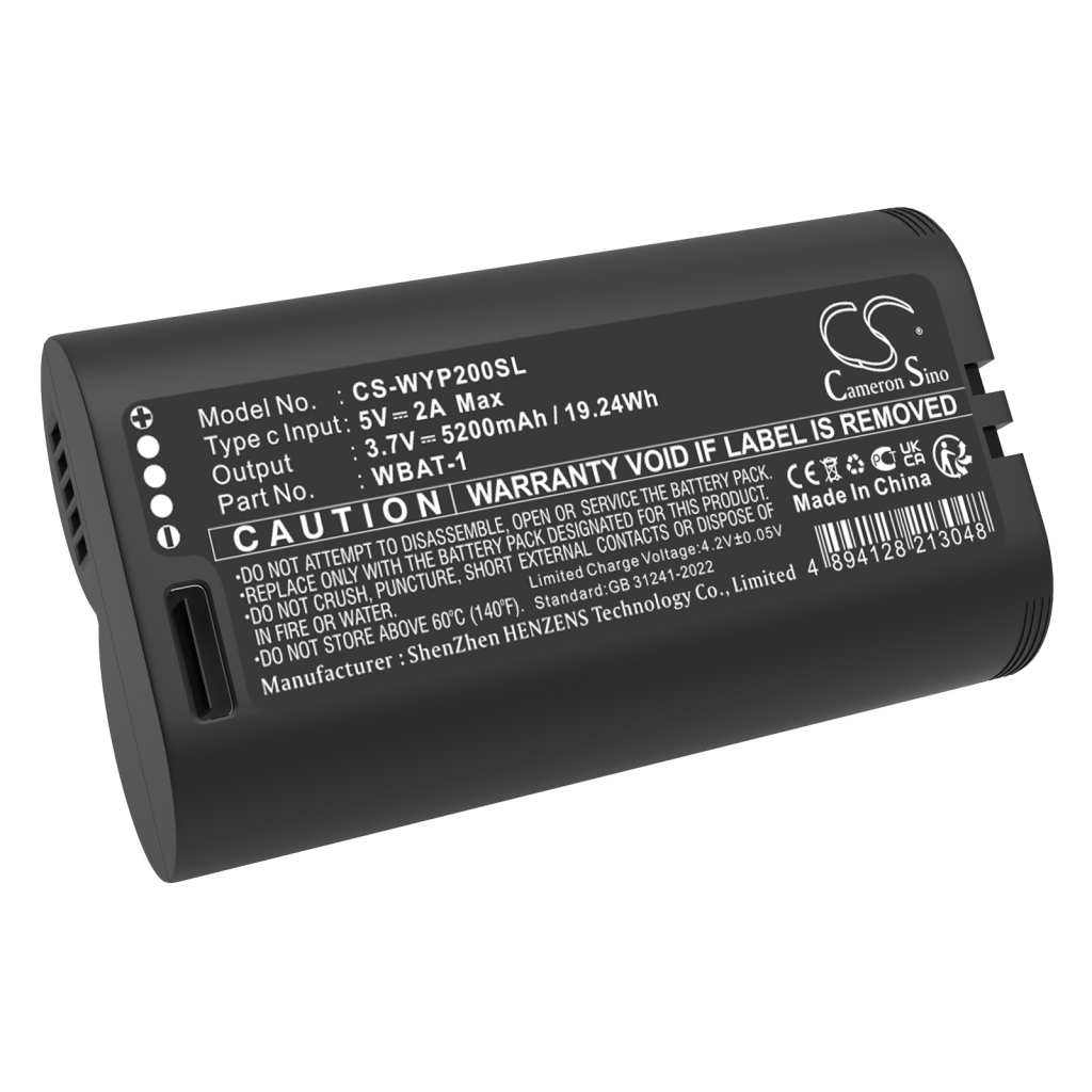 Batería de la cámara de seguridad del hogar Wyze CS-WYP200SL