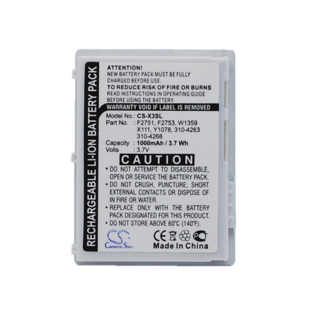 Batería de la tableta DELL CS-X3SL