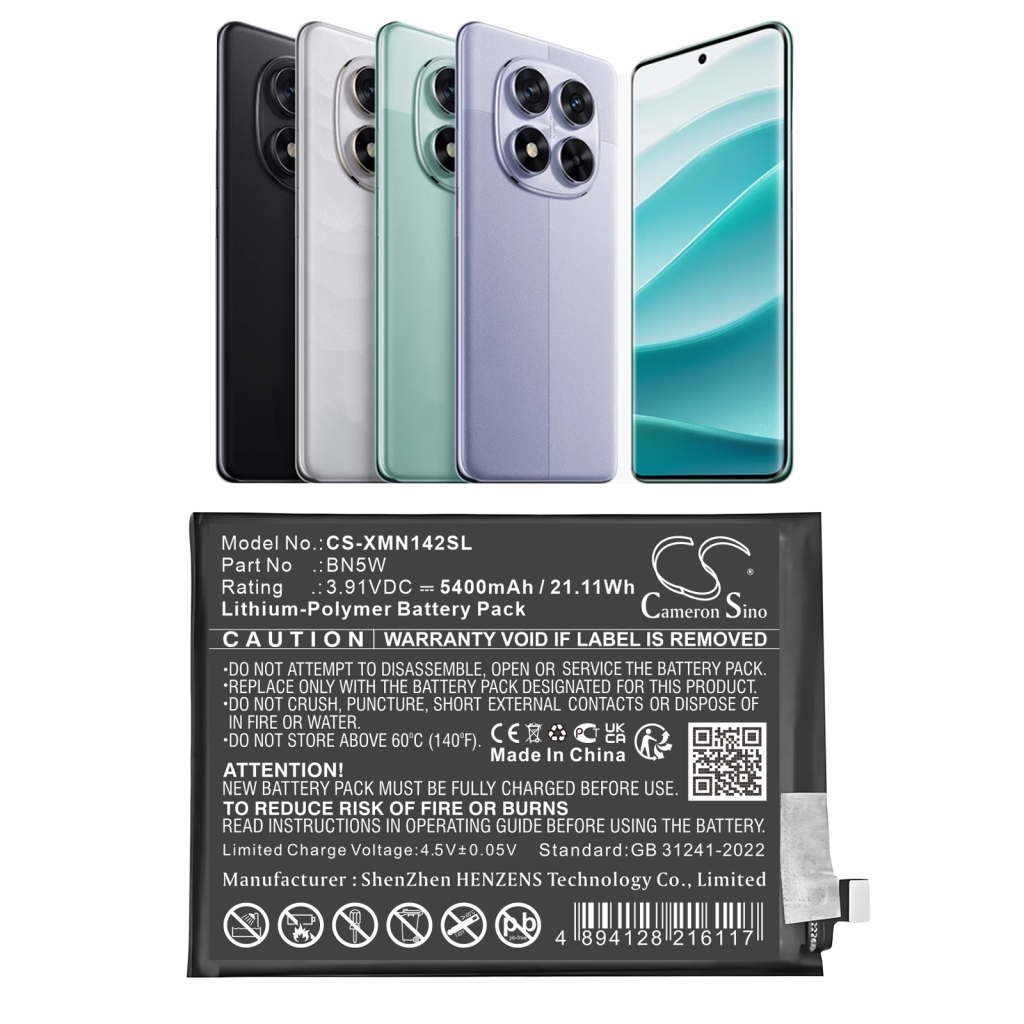 Batería del teléfono móvil Redni CS-XMN142SL