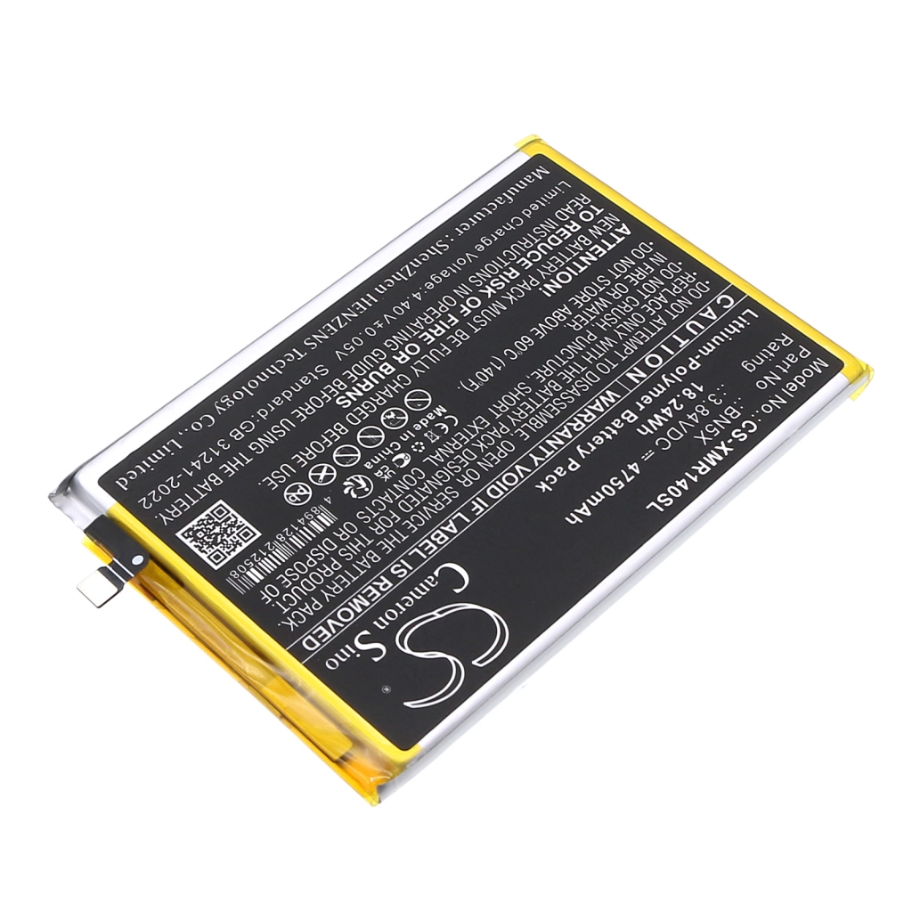 Batería del teléfono móvil Xiaomi CS-XMR140SL