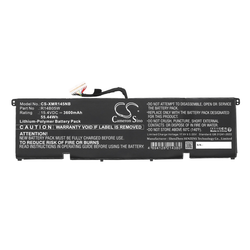 Batería para portátil Xiaomi CS-XMR145NB