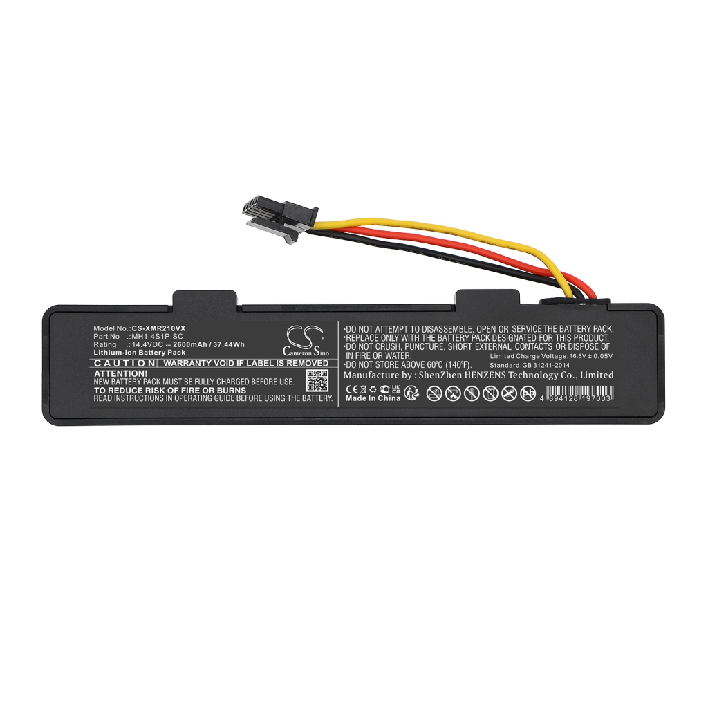 Baterías Sustituye INR18650 MH1-4S1P-SC
