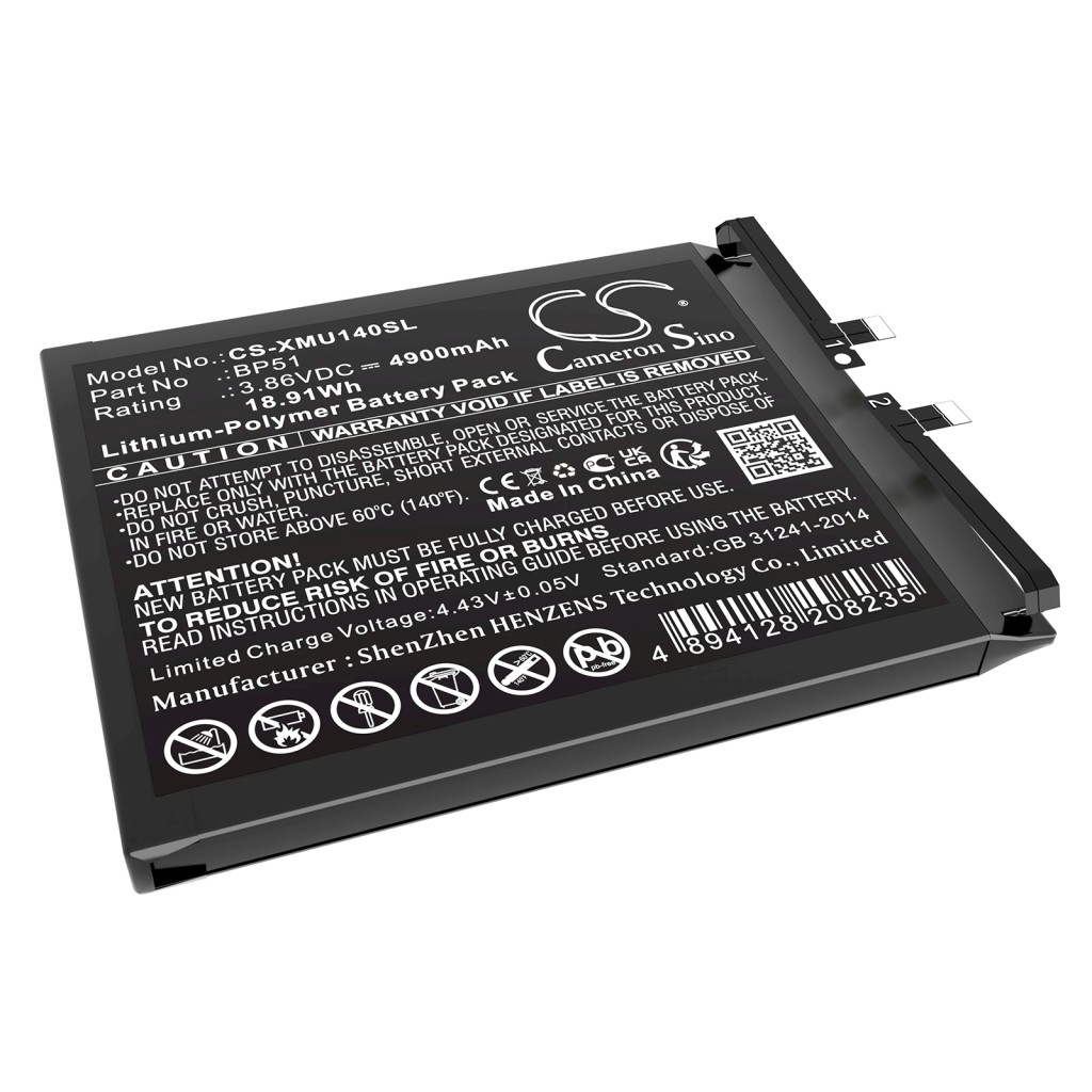 Batería del teléfono móvil Xiaomi CS-XMU140SL