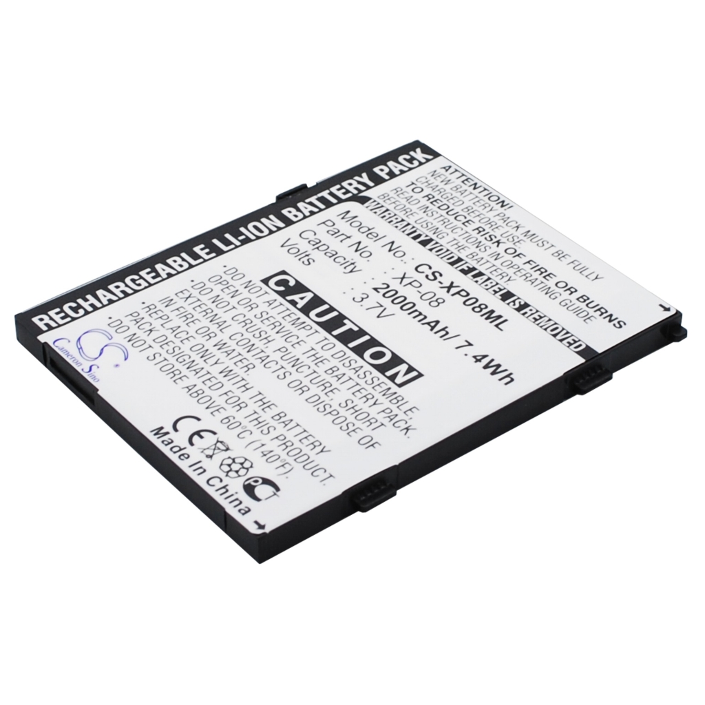 Batería del teléfono móvil O2 CS-XP08ML