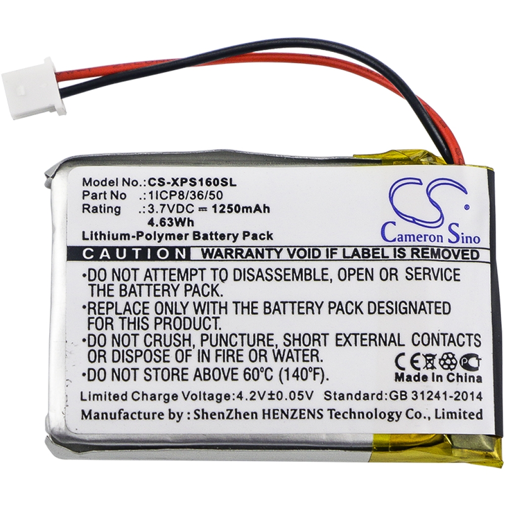 GPS, Batería del Navegador Dual CS-XPS160SL