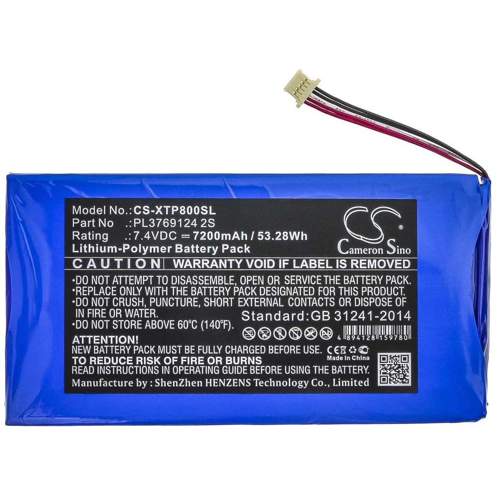 Equipo Batería Xtool i80 Pad