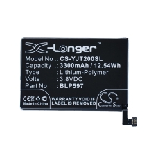 Reemplazo de batería compatible para Oneplus BLP597