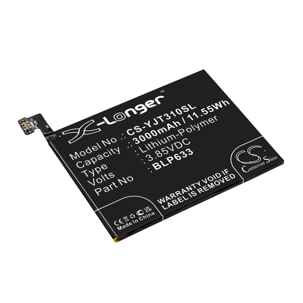 Batería del teléfono móvil Oneplus CS-YJT310SL