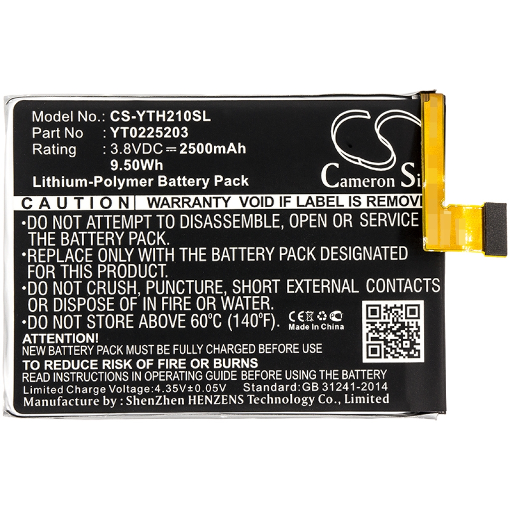 Batería del teléfono móvil Yota CS-YTH210SL