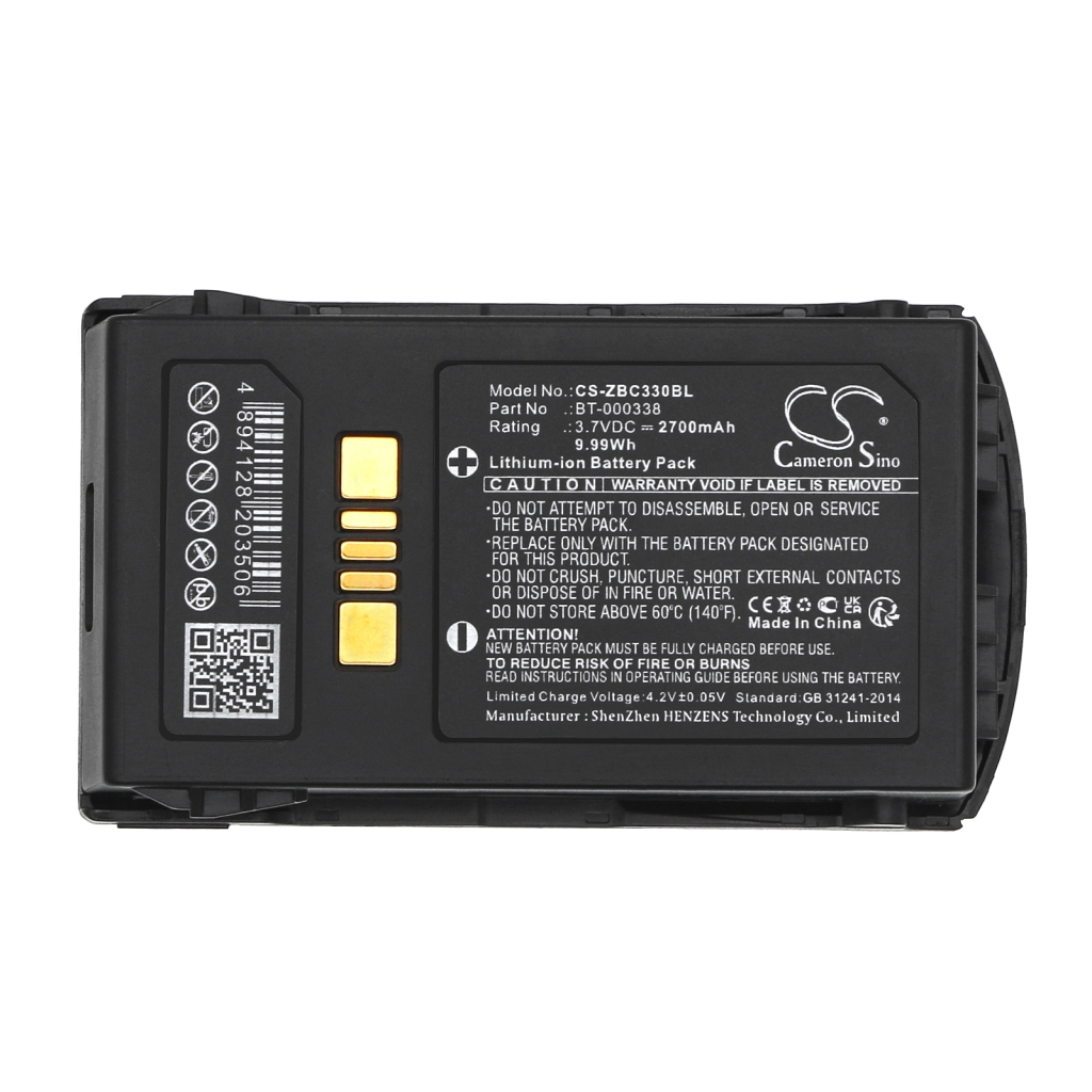 Batería de código de barras, escáner Zebra CS-ZBC330BL
