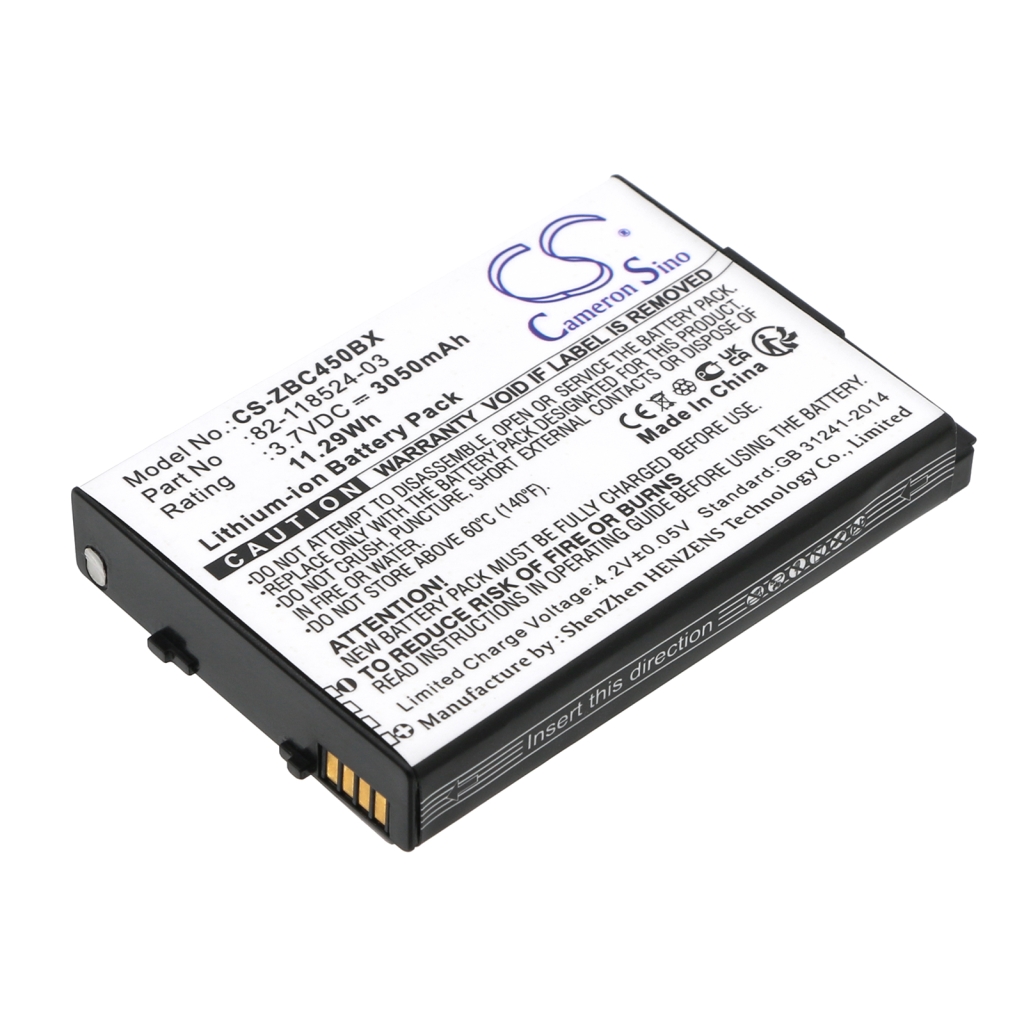 Batería de código de barras, escáner Zebra CS-ZBC450BX