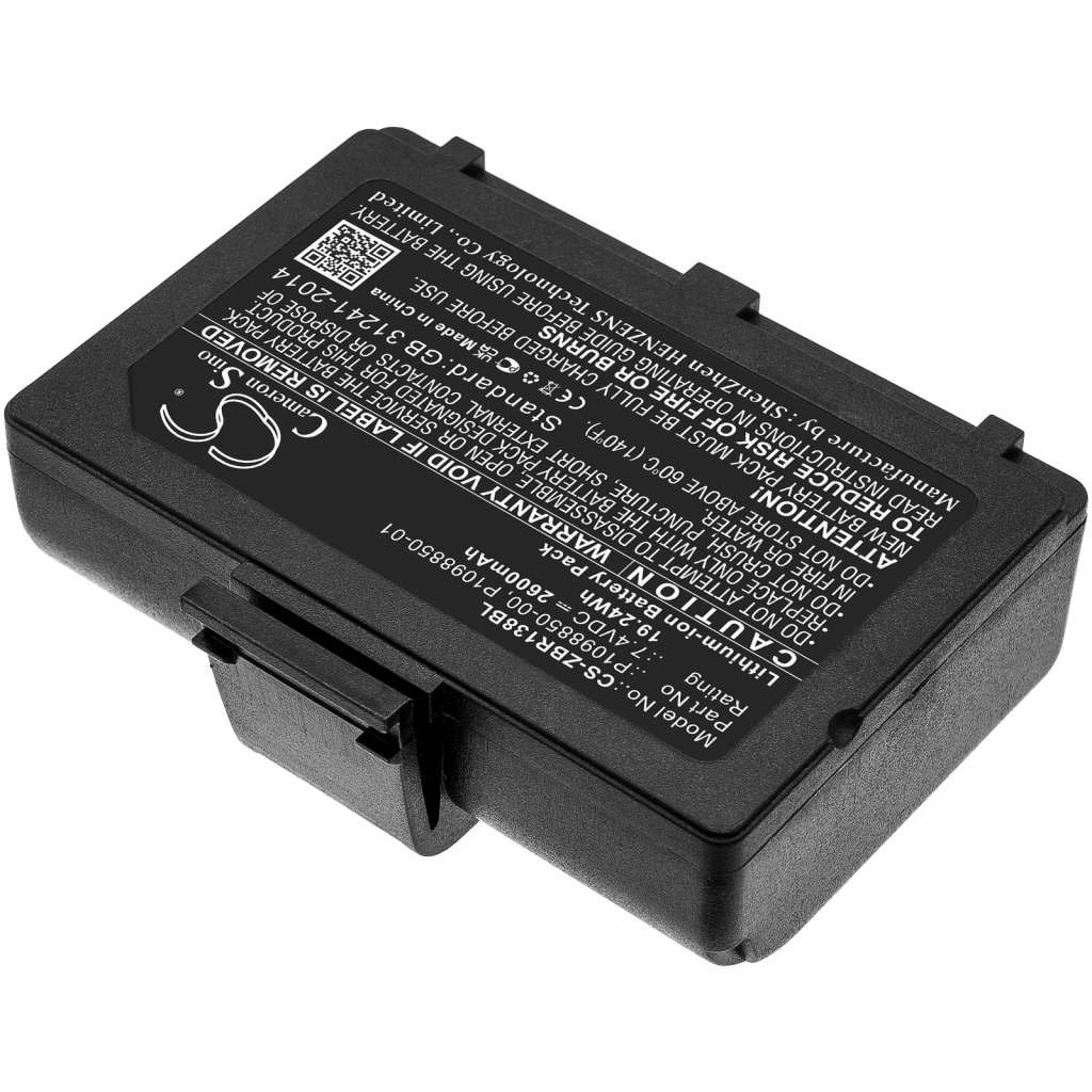 Batería de la impresora Zebra CS-ZBR138BL