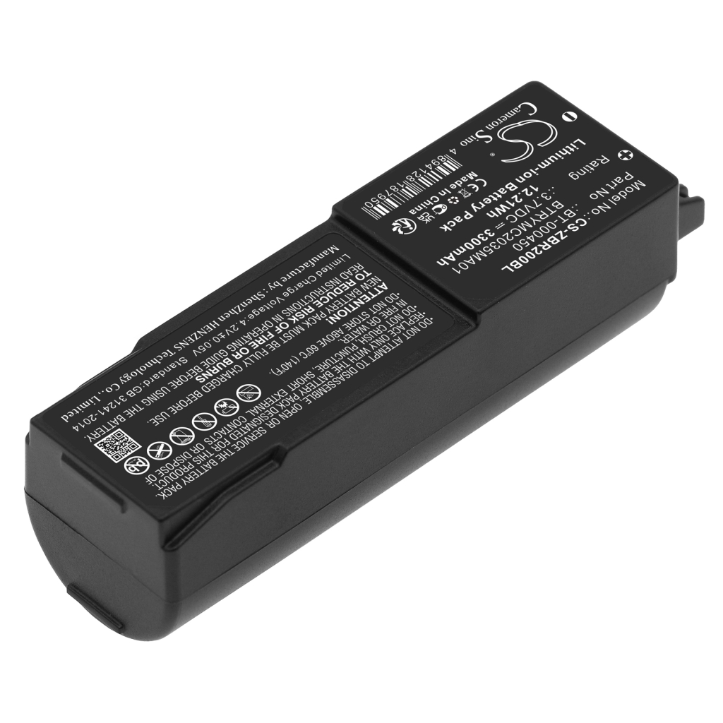 Batería de código de barras, escáner Zebra CS-ZBR200BL