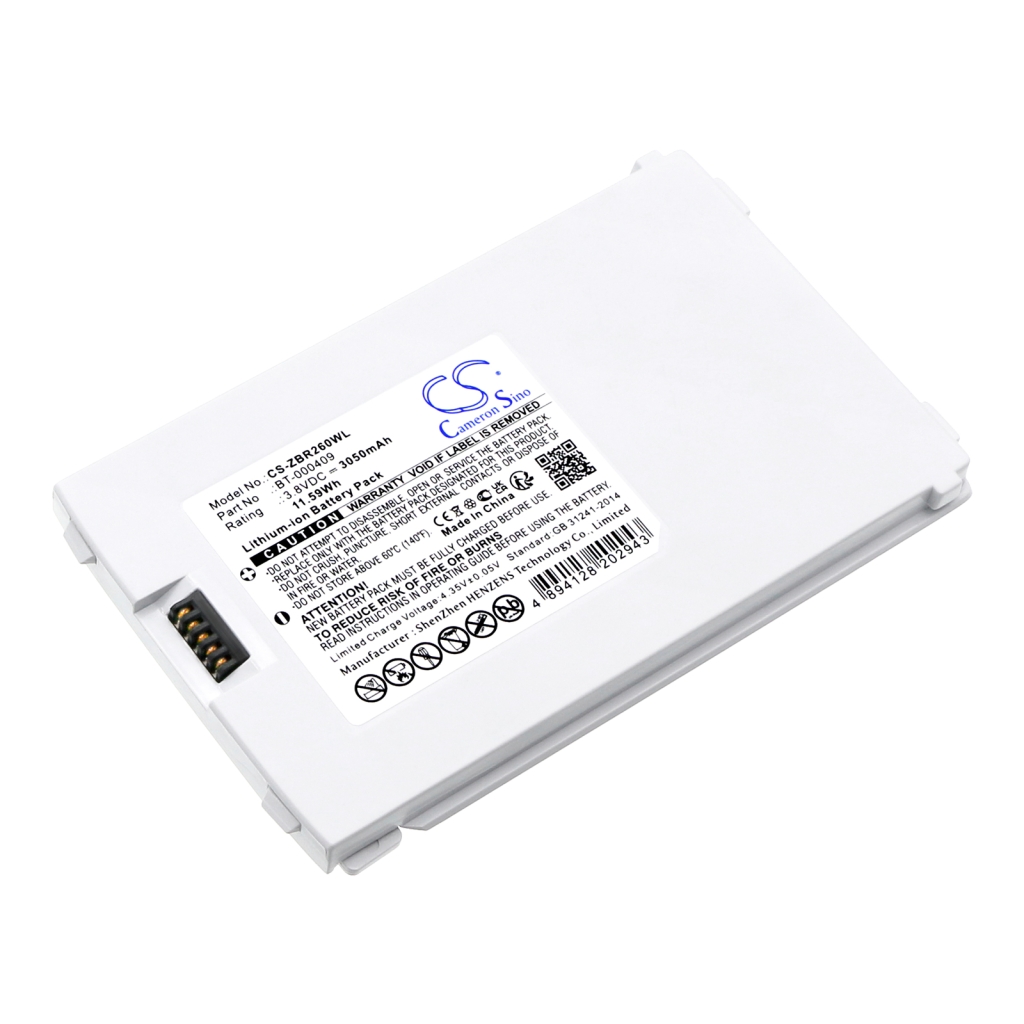 Batería de código de barras, escáner Zebra TC210K