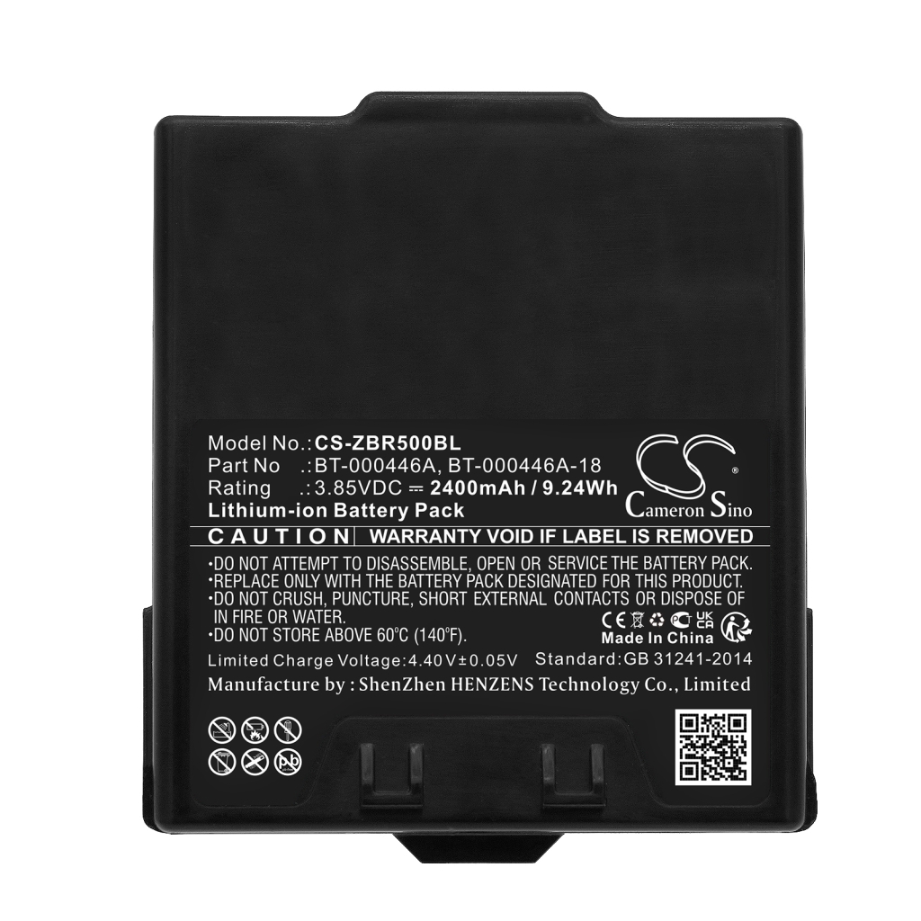 Batería de código de barras, escáner Zebra WS5001