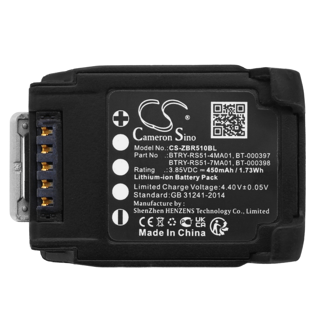 Batería de código de barras, escáner Zebra RS5100 Ring Scanner