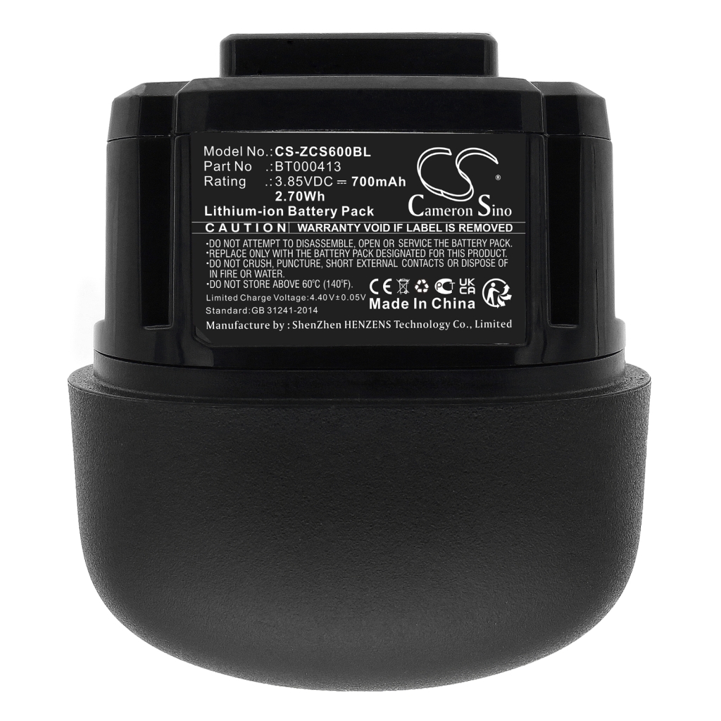 Batería de código de barras, escáner Zebra CS-ZCS600BL