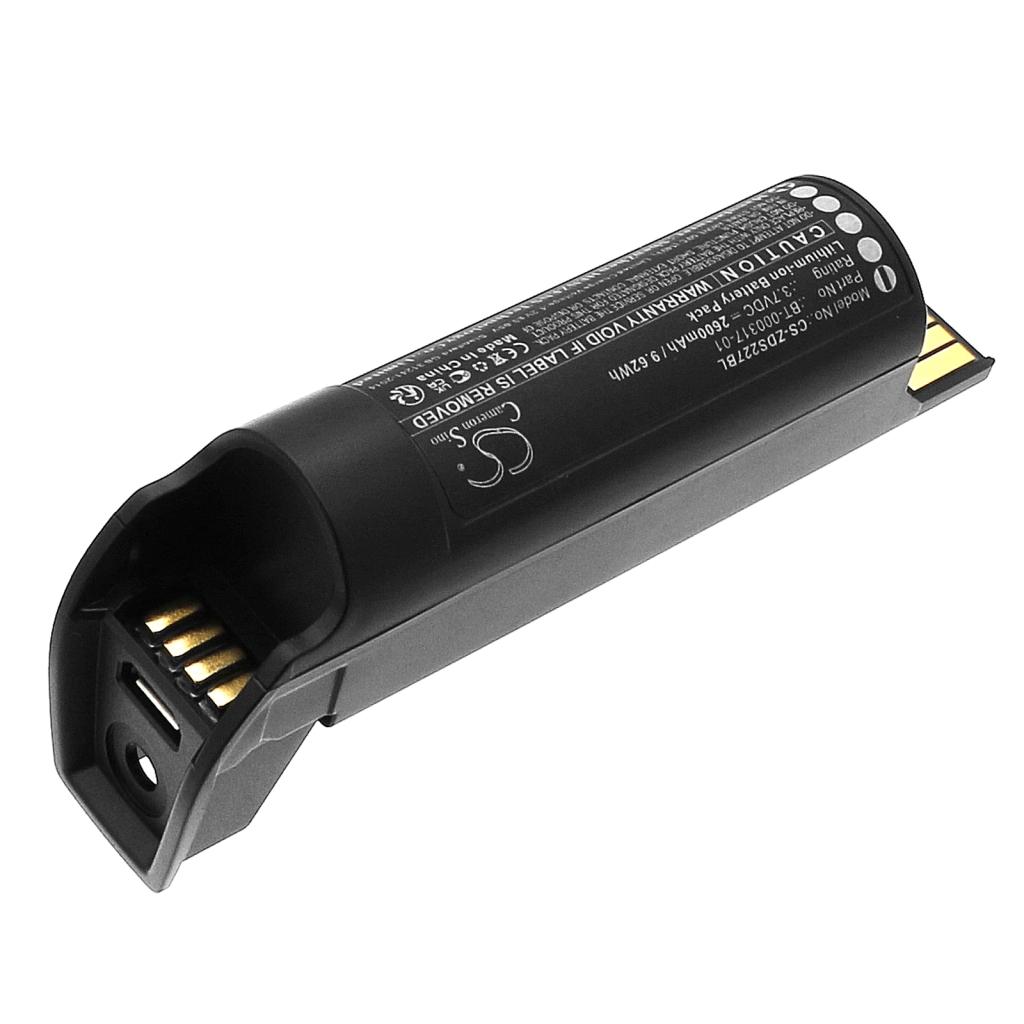 Batería de código de barras, escáner Zebra CR2278-PC