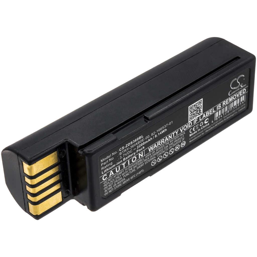 Batería de código de barras, escáner Zebra LI3678