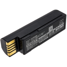 Reemplazo de batería compatible para Zebra 82-166537-01,BT-000341-01,BTRY-36IAB0E-00