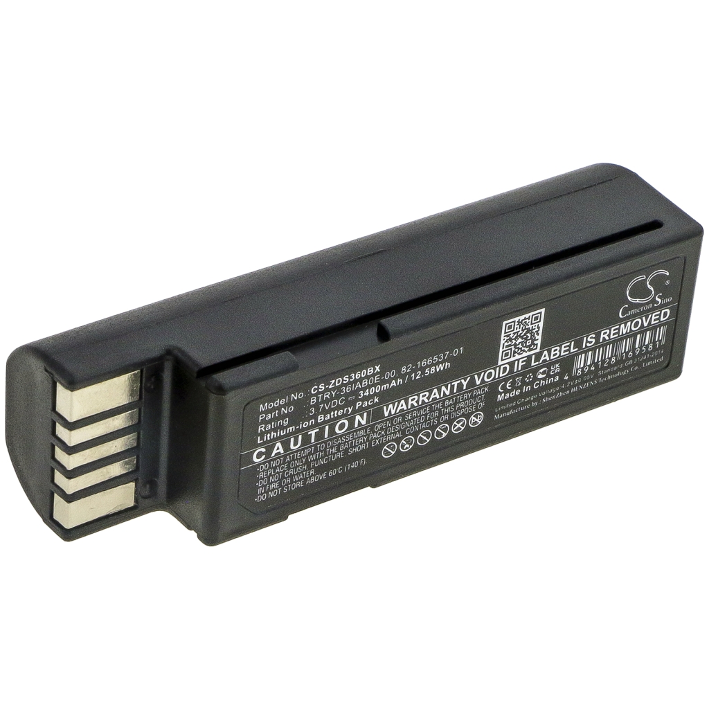 Batería de código de barras, escáner Zebra LS3600