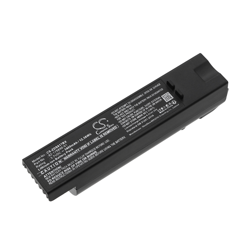 Batería de código de barras, escáner Zebra DS8100