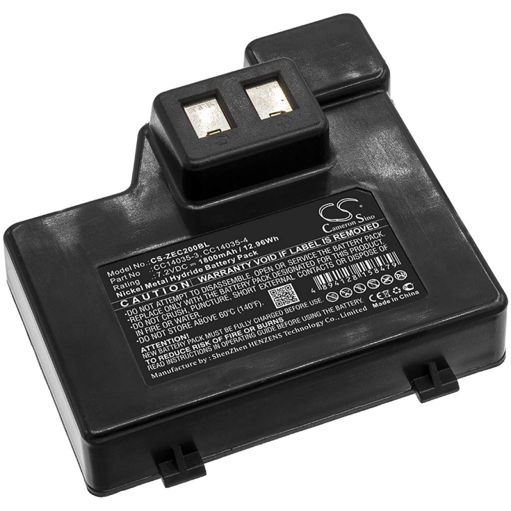 Batería de la impresora Zebra CS-ZEC200BL
