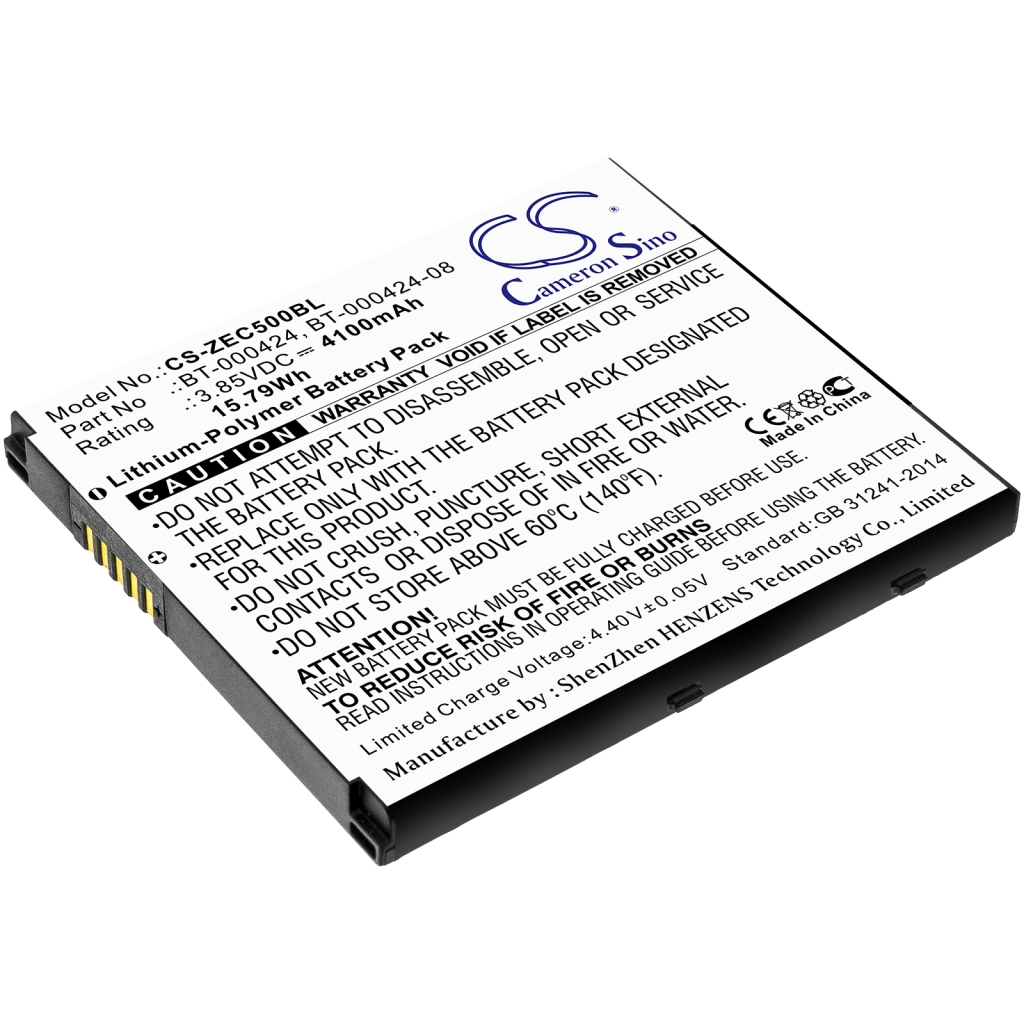 Batería de código de barras, escáner Zebra EC55
