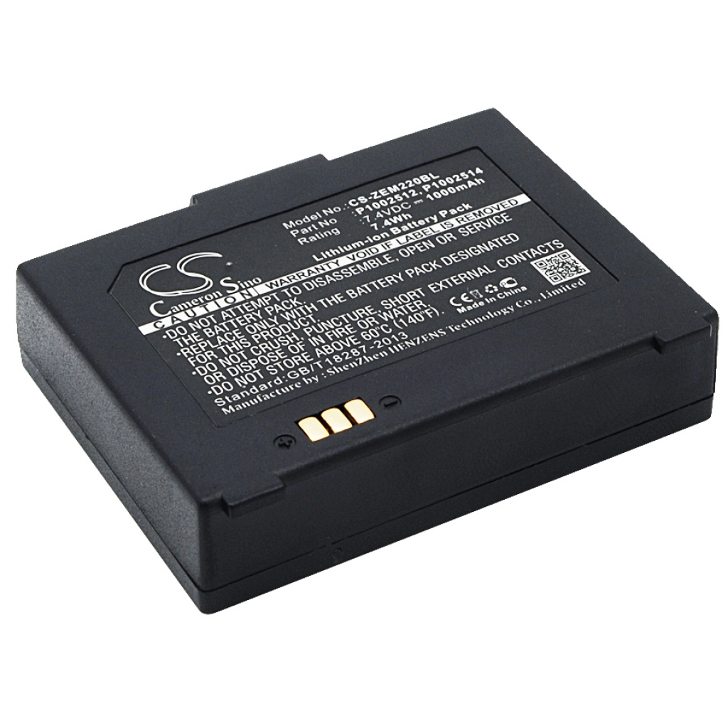 Batería de la impresora Zebra CS-ZEM220BL