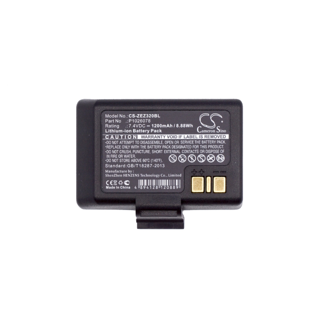 Batería de código de barras, escáner Zebra CS-ZEZ320BL